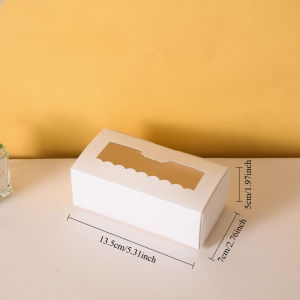 Eggyolk Cake Box Packaging S/M/L cupcakes boxes Wedding/Birthday home party pastry gift boxes