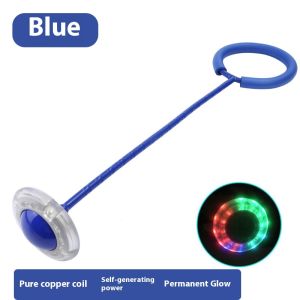 SERENEGLOW Trẻ em Bóng Nảy với đèn nhấp nháy đàn hồi cho vui chơi thể dục