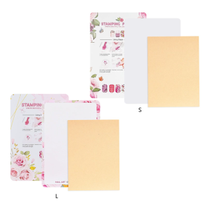 Rust Resistant Nail Art Stamping Plate in Stainless Steel for Easy Professional and DIY Nail Designs Reusable Nail Tool