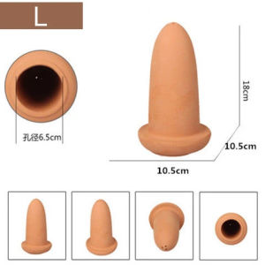 Ceramic Spawning Breed Cone for Discus Fish and Angelfish Fish Breeding Cones Cave