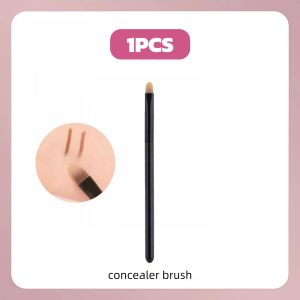Tongue Foundation Make-up Brush Concealer Brush Ultra-Thin Flat Round Foundation Brush