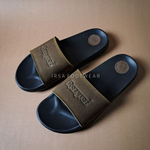 REZYREZ SANDAL KULIT ASLI GARUT / SANDAL PRIA / SANDAL SELOP / SANDAL SLIDE / FOOTWEAR