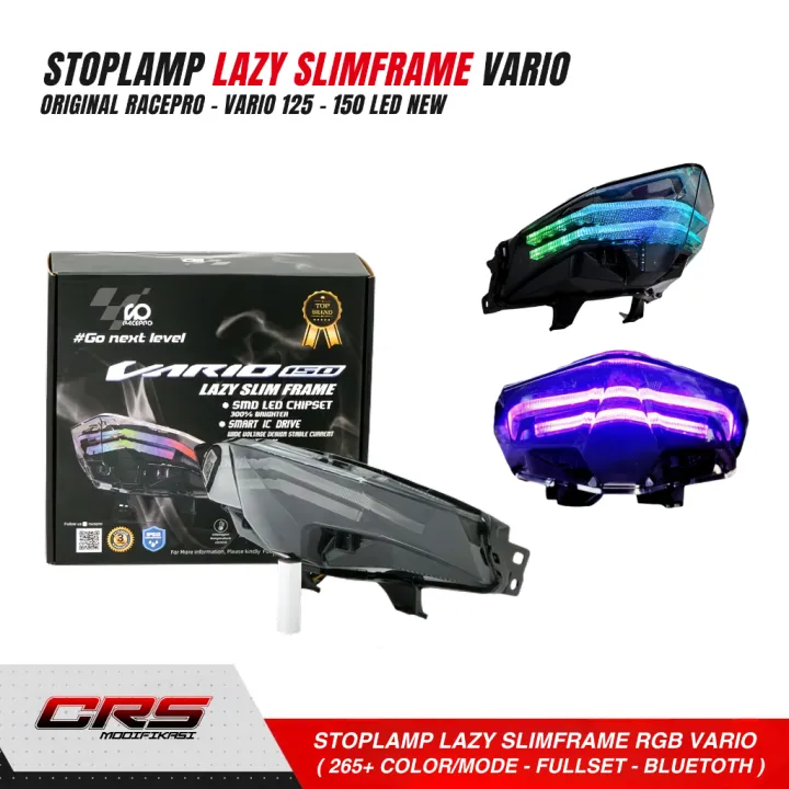 Stoplamp%20Lampu%20Belakang%20RGB%20Lazy%20Slim%20Frame%20RACEPRO%20Vario%20125%20150%20Led%20Old%20&%20New%20Stoplamp%20Lazy%20Vario%20-%20Image%203