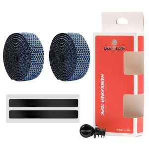BUCKLOS Road Bike Handle Bar Tape Cycling Breathable Handlebar Tape Strap Anti Slip Handle Belt Gradient RB Bar Wrap