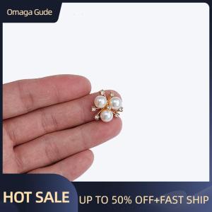 Omaga 10pcs DIY Flower Button Wedding Decoration Sewing Decor Craft