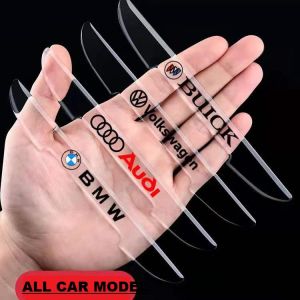 Car Door Transparent Anti-collision Protector Bar Stickers Side Edge Protection Guards Rear View Mirror Cover Protection Strip