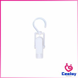 CeeJay ไม้หนีบผ้า พลาสติก กันลม หมุนได้ สร้างสรรค์ 360°คลิปหนีบผ้าพันคอ  hook