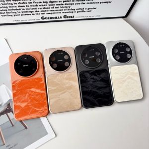 Shockproof Suede Leather Mountain Pattern Phone Case For Huawei Mate 80 Pro Max Mate70Pro Slim Camera Protection Phone Cover