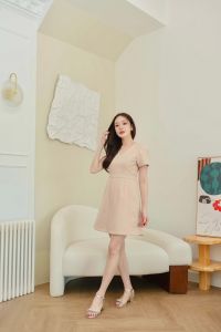 Daisy By Daisy C11 ชุดทำงานเรียบร้อย ชุดทำงานสีพื้น ชุดทำงานสีEarth Tone