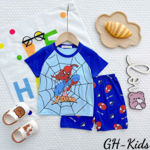 [ 8-26kg ] Bộ Cộc Tay Thun Lạnh Minky Mon Dẽ Thương Mềm Mịn Thoáng Mát Cho Bé Trai ( 1 - 7 tuổi )