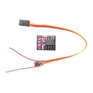 Precisions hai kênh 1.8A chải ESC cho mô hình máy bay xe tăng cường độ bền và dễ dàng cài đặt