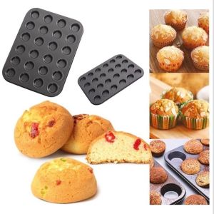Non Stick Toast Muffin Pan Baking Pan 6/12 Holes Cupcake Pan Baking Tray Bakeware Mold Tray Pan Muffin Cup Cake Molds