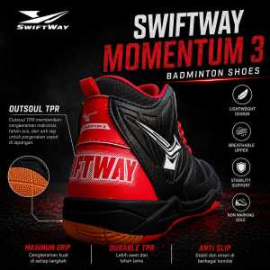 Sepatu Olahraga Swiftway Momentum  Pria Wanita Anti Slip Terlaris