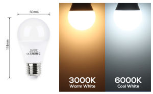 SIRIM LED BULB 9W 15W E27 A60/A70 Led Bulb 6000K Daylight Energy Saving