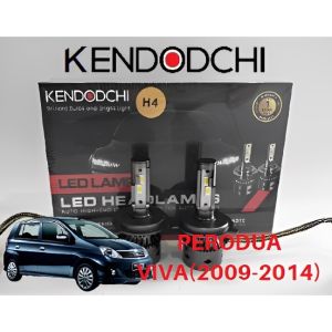 🔥READY STOCK🔥KENDODCHI 2Pcs H4 LED Car Headlight FOR PERODUA VIVA(2009-2014) product by Malaysia