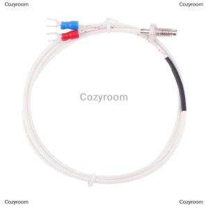 [COD] Cozyroom K Type Thermocouple Cable M6 1M 2M Screw Temperature Sensor Probe 0-800 C For REX-C100 Temperature Controller Thermostat