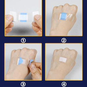 【Annjolie】พลาสเตอร์ปิดแผล กันน้ํา 120ชิ้น/กล่อง ไม่หลุดง่าย พลาสเตอร์ยาใส