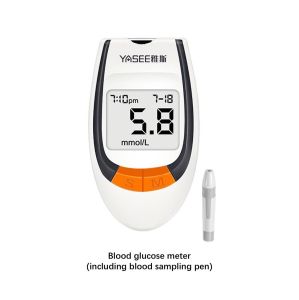 YaSee GLM-77 Advanced Blood Glucose Meter with Blood Collection Pen - Single Item Pack