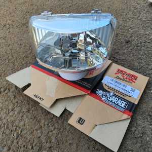 Reflektor depan Legenda 2 lampu depan honda astrea legenda 2 refektor legenda 2 Merk Tenshi