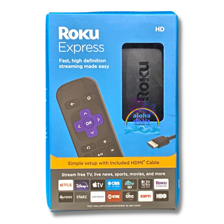 Roku Express HD Streaming Media Player, Black Lazada PH