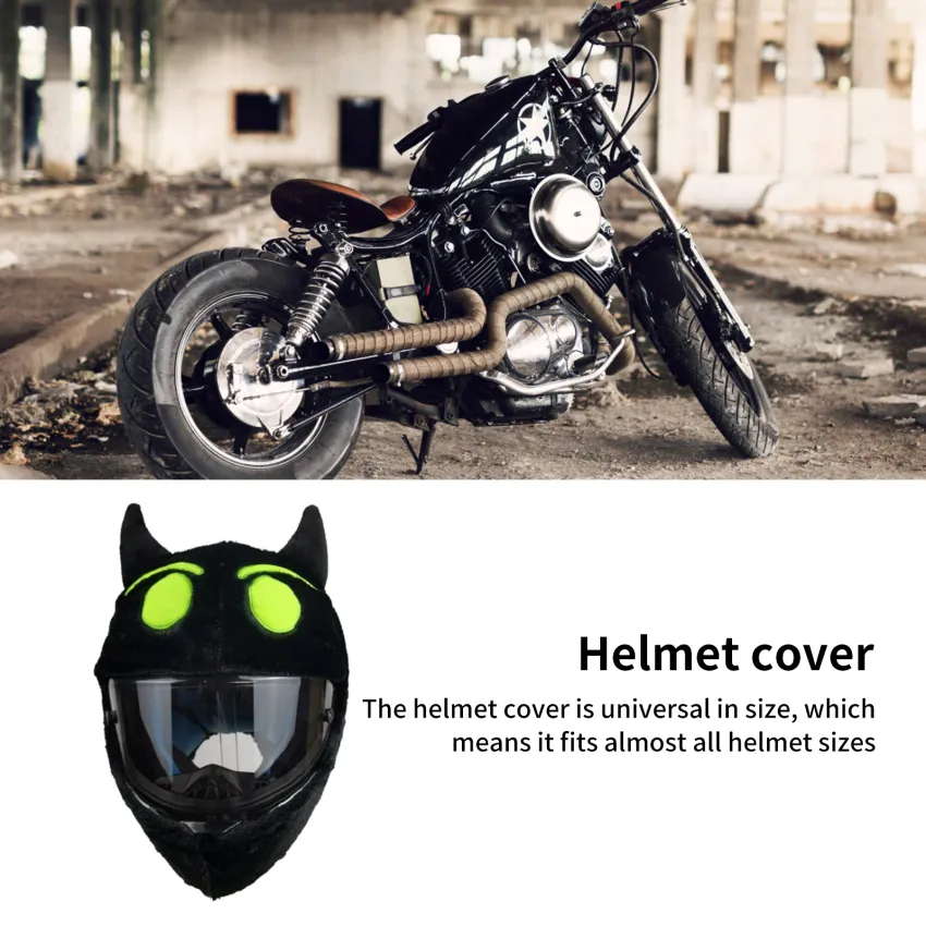 Motorcycle Helmet Cover,Funny Crazy Motorcycle Helmet Cover
