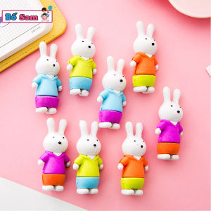 SET 5 Gôm tẩy hình chú thỏ cục tẩy dễ thương đồ dùng học tập học sinh Shop Bố Sam