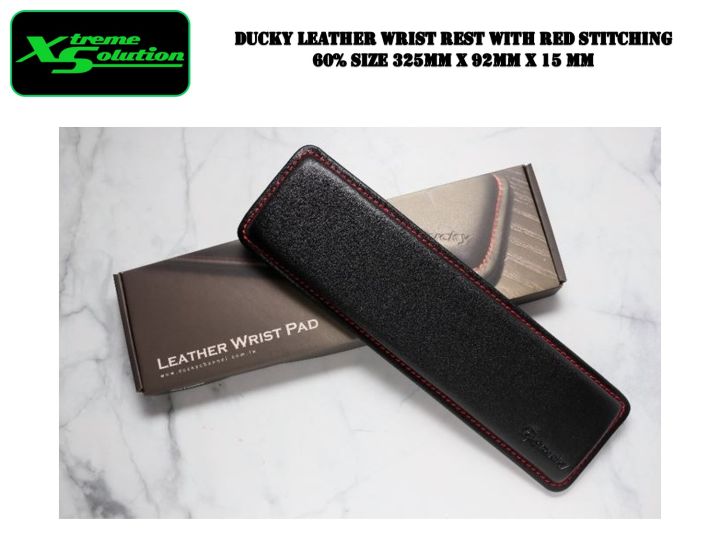 Ducky Leather Wrist Rest For Mechanical Keyboard (Full Size / TKL / 60