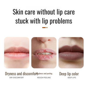 Fruit strawberry sweet fruity lip balm moisturizing hydrating lipstick lip autumn and winter repair colorless