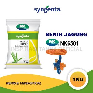 Benih Jagung Hibrida Nk 6501 Super 1Kg - Jagung Nk Super Batang Kokoh 1kg