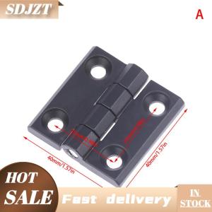 SDJZT 4040/5050/6060 Zinc Alloy Square Folding Hinge Surface Mounted Hinge