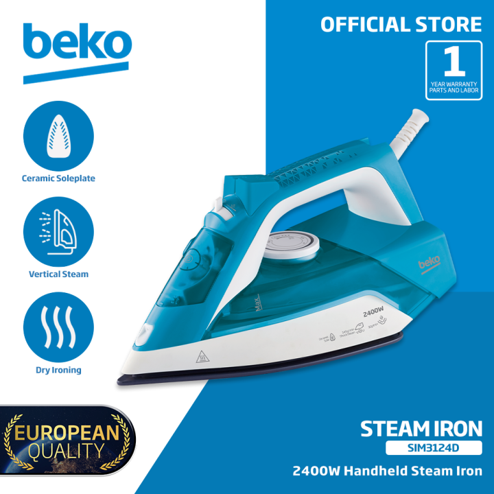 Beko Steam Iron 2400w SIM3124D Lazada PH