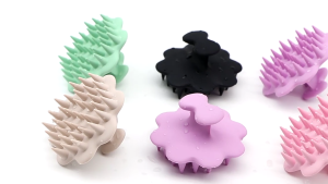 Silicone Hair Brush Soft Hair Scrubber for Dandruff Removal Shower Scrubber and Exfoliator for Women Pet