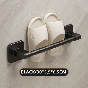 Wall Mounted Hanging Shoe Slipper Organizer Space Saving Design Kitchen Balcony Bathroom storage