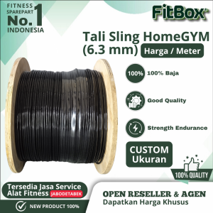 Custom Tali sling/Rope sling Sparepart Home Gym 6.3 mm