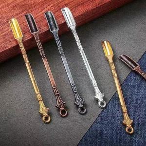 Metal Mini Shovel Spoon Coffee Stirring Spoon Medicine Spoon Vintage Dessert Salt Teaspoon Powder Spoon Kitchen Tableware