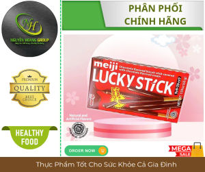 LỐC 10 HỘP - Bánh Lucky Stick Chocolate 45gr