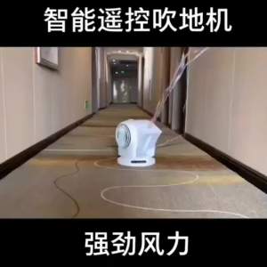 遥控摇头吹地机吹地风扇空气循环扇地板吹干地面干燥家用除湿商用