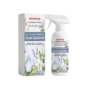 Jakehoe stain removal laundry spray daily household clothing cleaning and stain removal mild and non-staining convenient spray