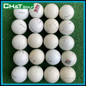 Bóng golf cũ Titleist Pro V1 Titleist Pro V1x B Tour Volvik Taylormade... chuẩn 4 lớp được phân loại theo độ mới