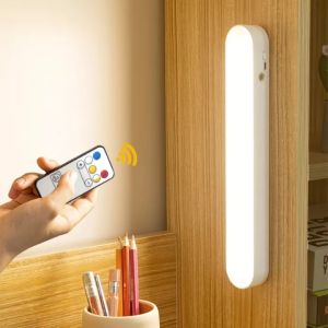 【COD】LED Rechargeable Magnetic Study Desk Lamp Wardrobe Closet Lamp Simple USB Touch Sensor para sa Student Room
