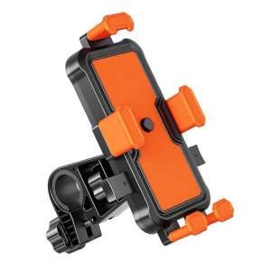 Motorcycle Phone Holder Handlebar/Rearview Mirror Mount Rotating Phone Cradles Shockproof Stand Holder for Scooter Bike