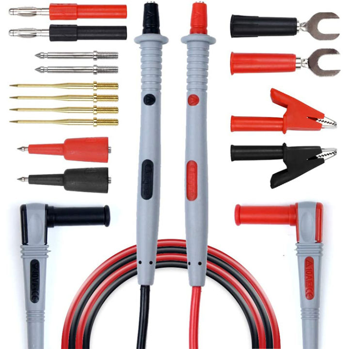 (JUYF) P1503B Multimeter Test Leads Kit, Digital Multimeter Leads with ...