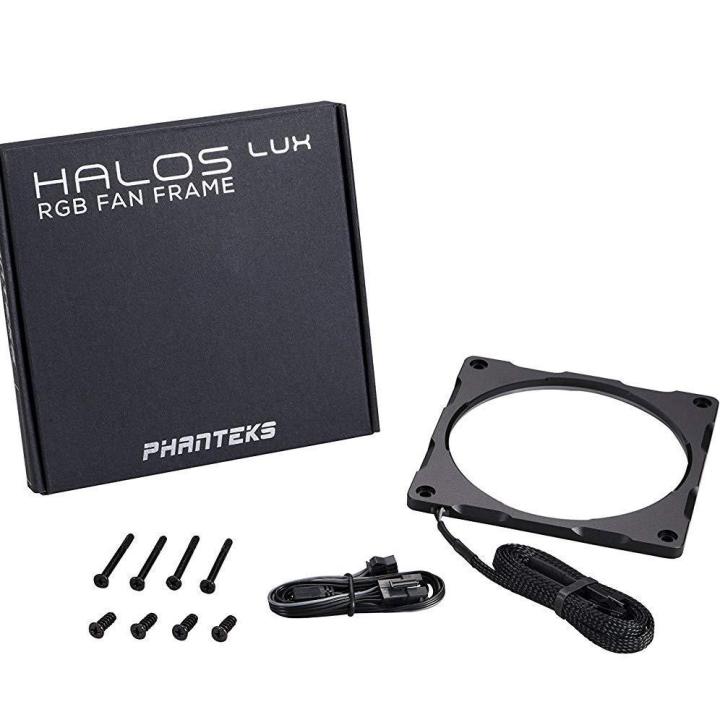 PinkleHub Phanteks Halos Lux RGB Fan Frames 120mm (Anodized Aluminum
