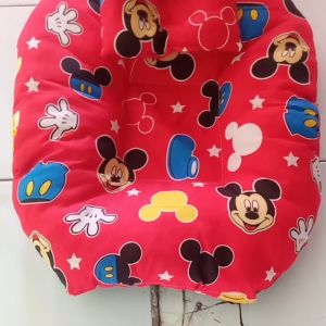 Sofa Bayi Karakter Motif & Bonus Bantal Mahkota