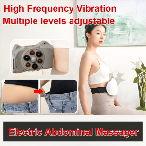 Home Abdominal Massager Waist Fitness Vibrating Belt Trainer Weight Loss Slimming Massager Improve Blood Flow