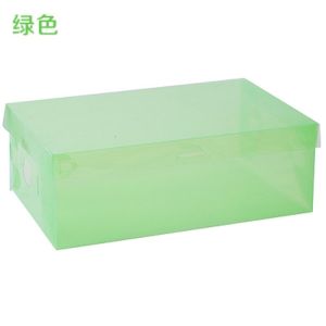 【Fans Tone】1Pc Transparent Small Size Shoebox Storage Organizer Box