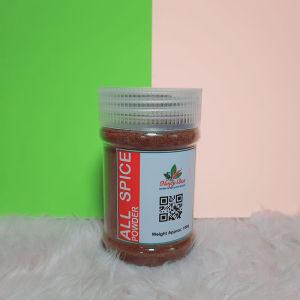 Nanaysbest All Spice Powder Jar Plastic 100Grams