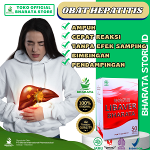 OBAT HEPATITIS HERBAL LIBAVER BHARATA LIVER ASITES SIROSIS A B C D BPOM TANPA EFEK SAMPING ALAMI