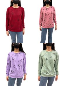 WOMEN LONG SLEEVE CASUAL SHIRT/BAJU TANGAN PANJANG/BAJU SHIRT/BAJU BLOUSE COTTON GOOD QUALITY READY STOCK