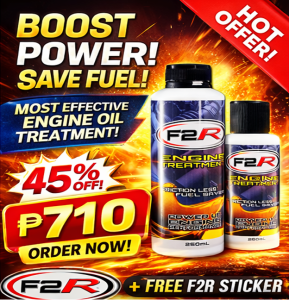 F2R RACING OIL ADDITIVES COMPLETE ENGINE TREATMENT - 250 ml